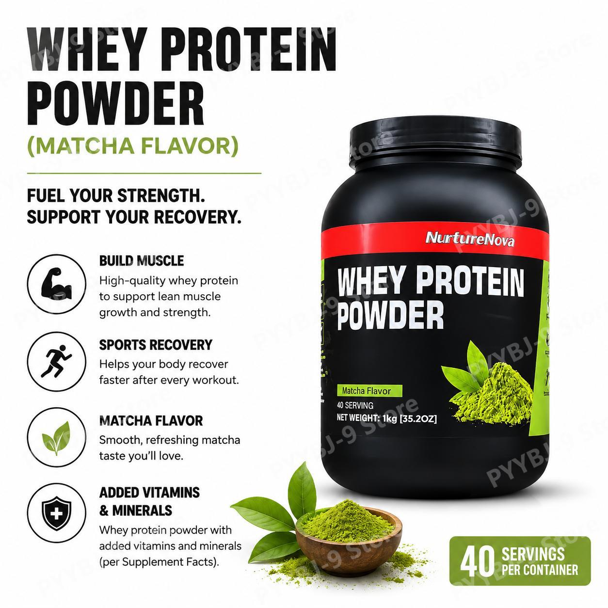 NurtureNova Whey Protein Powde - đánh giá và giá Nutrition Of Fitness