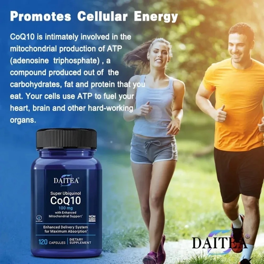 Ubiquinol 100mg CoQ10, Heart H - đánh giá và giá Coq10 Ubiquinol Softgel