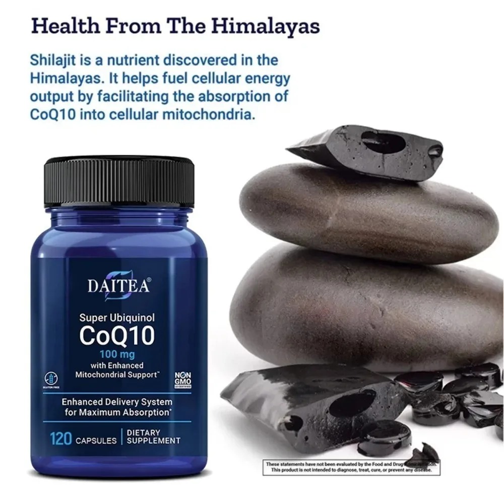 Ubiquinol 100mg CoQ10, Heart H - đánh giá và giá Coq10 Ubiquinol Softgel