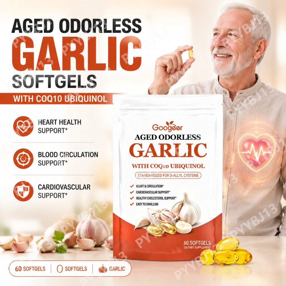 Googeer Aged Odorless Garlic E - đánh giá và giá Coq10 Ubiquinol Softgel