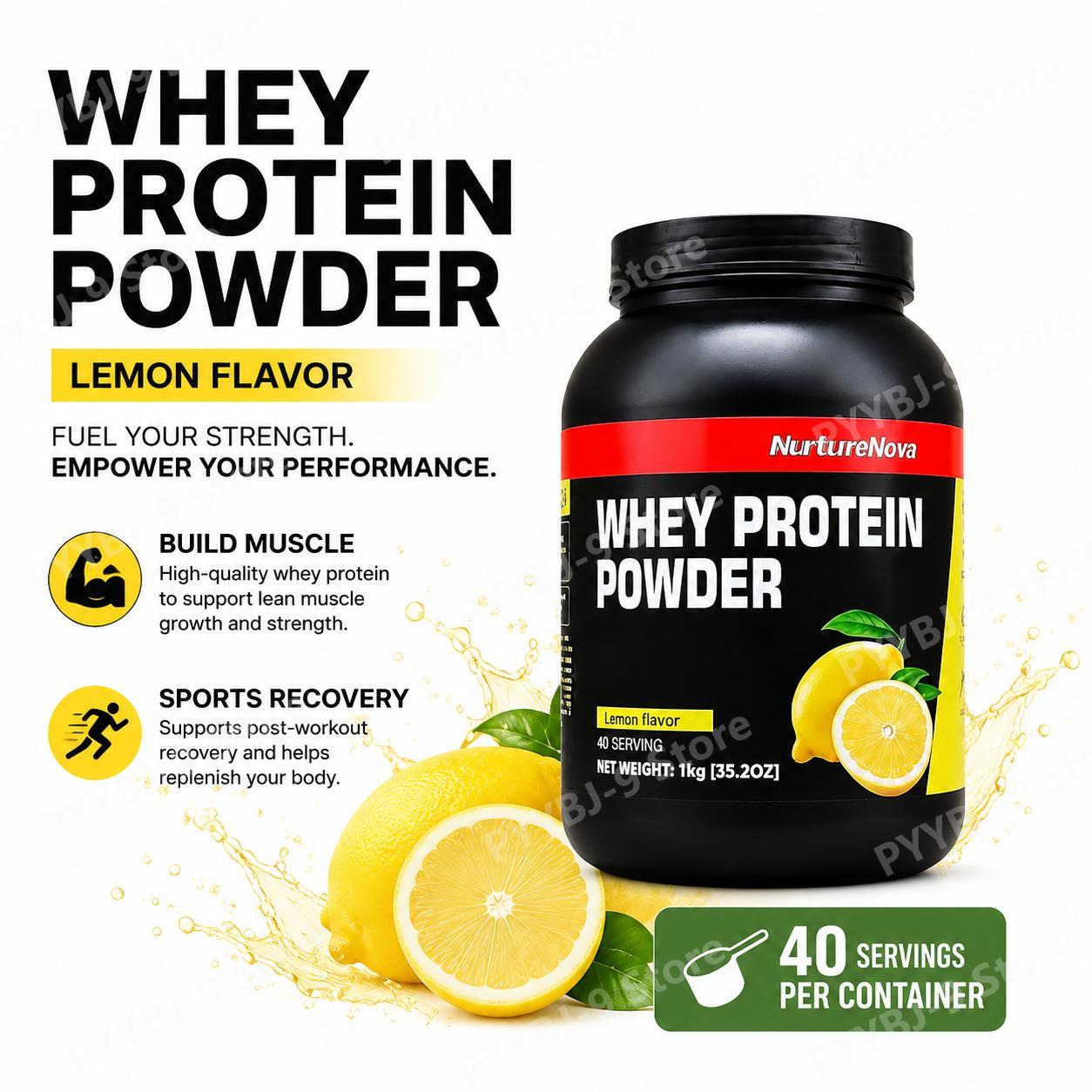 NurtureNova Whey Protein Powde - đánh giá và giá Nutrition Of Fitness